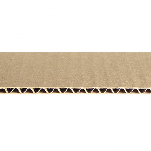 Plaque carton micro cannelure 3 mm 595 x 395 mm