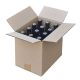 Caisse 364 x 243 x 229 mm pour bières 24x33cl 